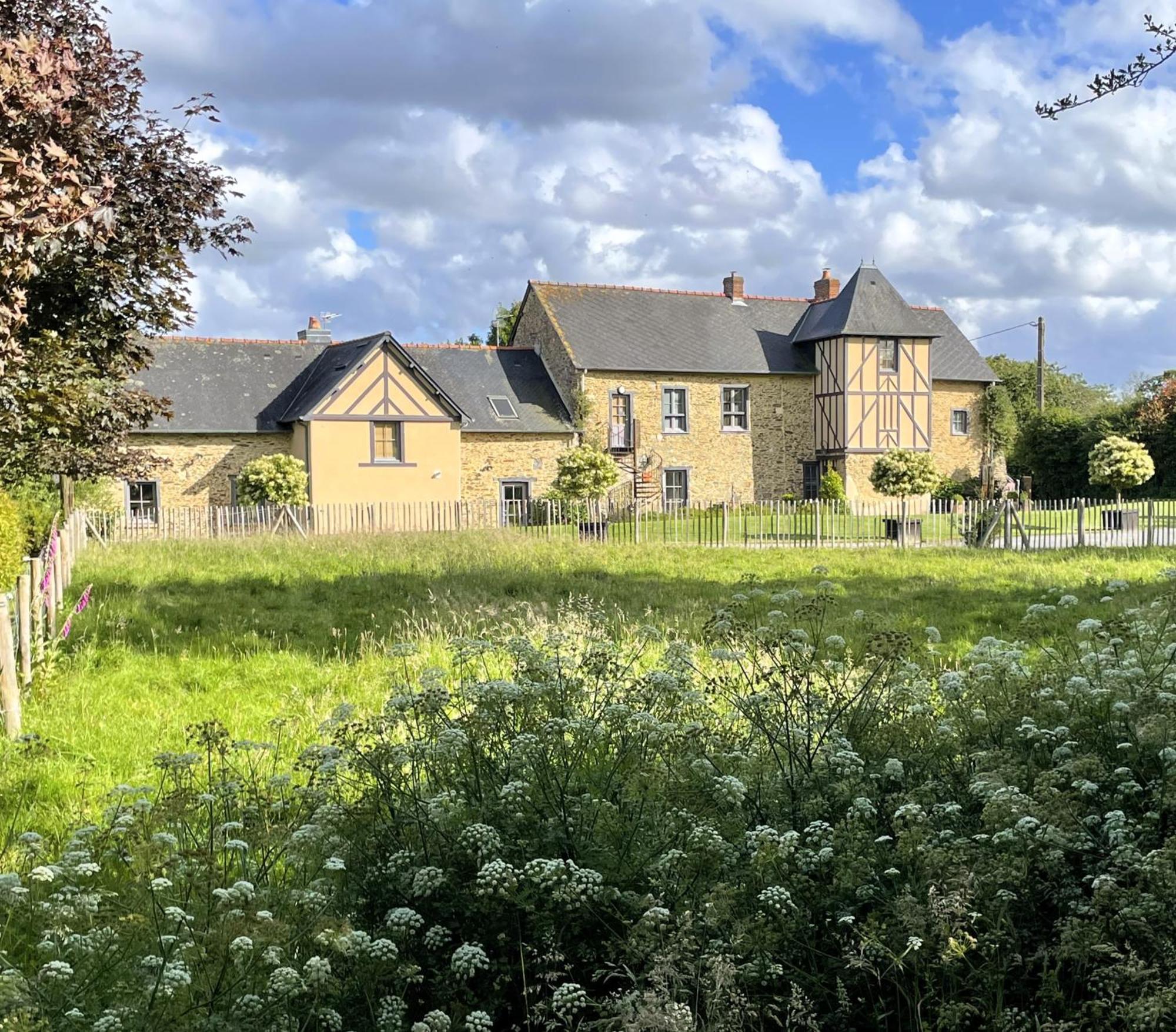 Appart' D'Hotes , Ch Et Gite Au Manoir De La Haute Pilais Chantepie Exterior foto